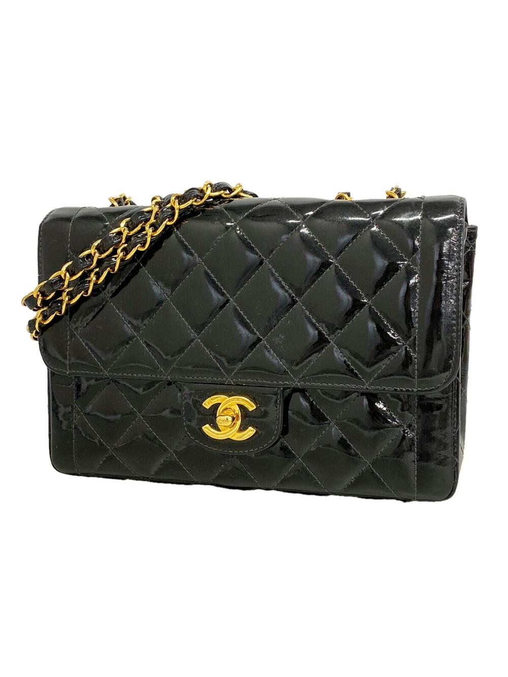 Chanel Vintage Cc Chain Flap Bag #326081C24B